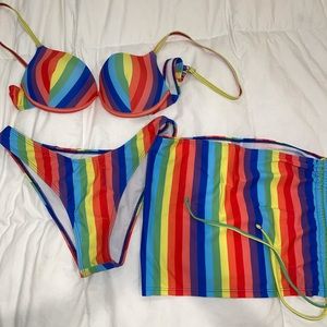 Rainbow bikini
